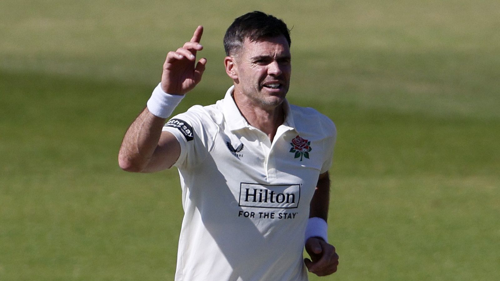 County Championship: James Anderson back in the wickets on return for Lancashire