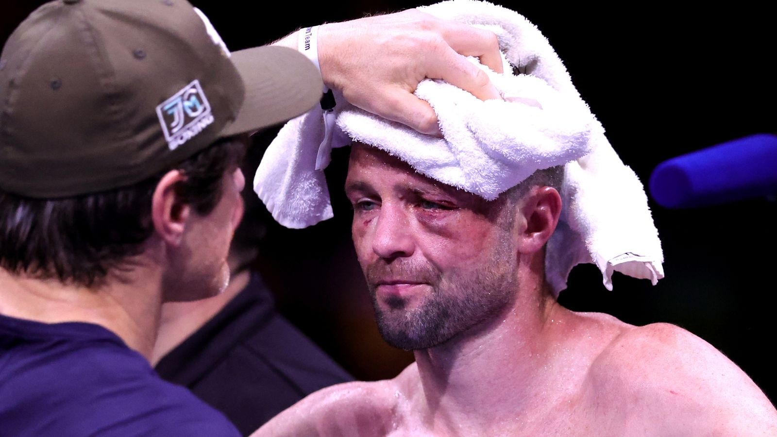 Josh Taylor: Scotsman's quest to become a two-weight world champion ends with Ekow Essuman defeat