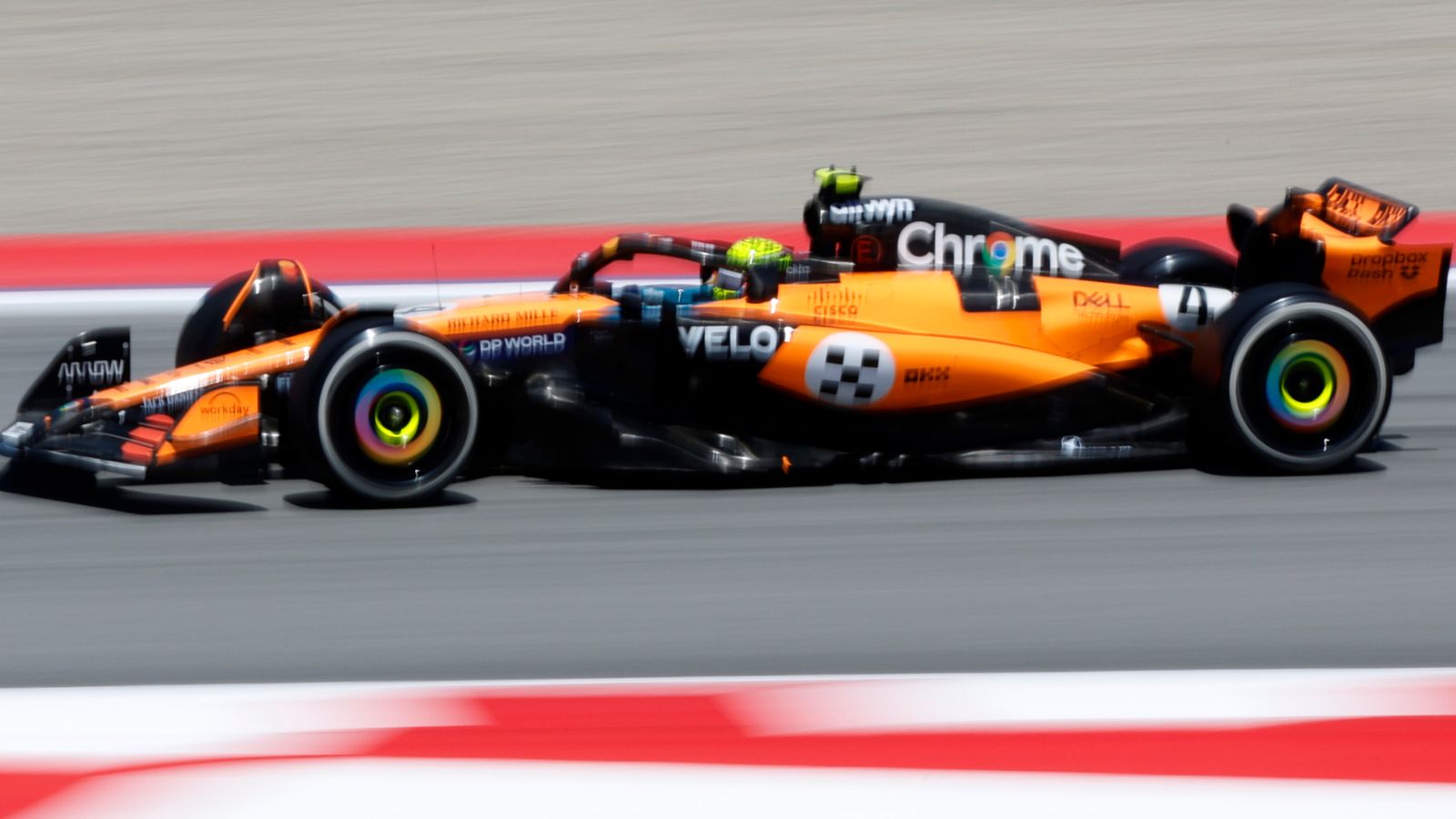 Spanish GP: Lando Norris sets impressive Practice One pace, Lewis Hamilton third amid new F1 flexi wing rules