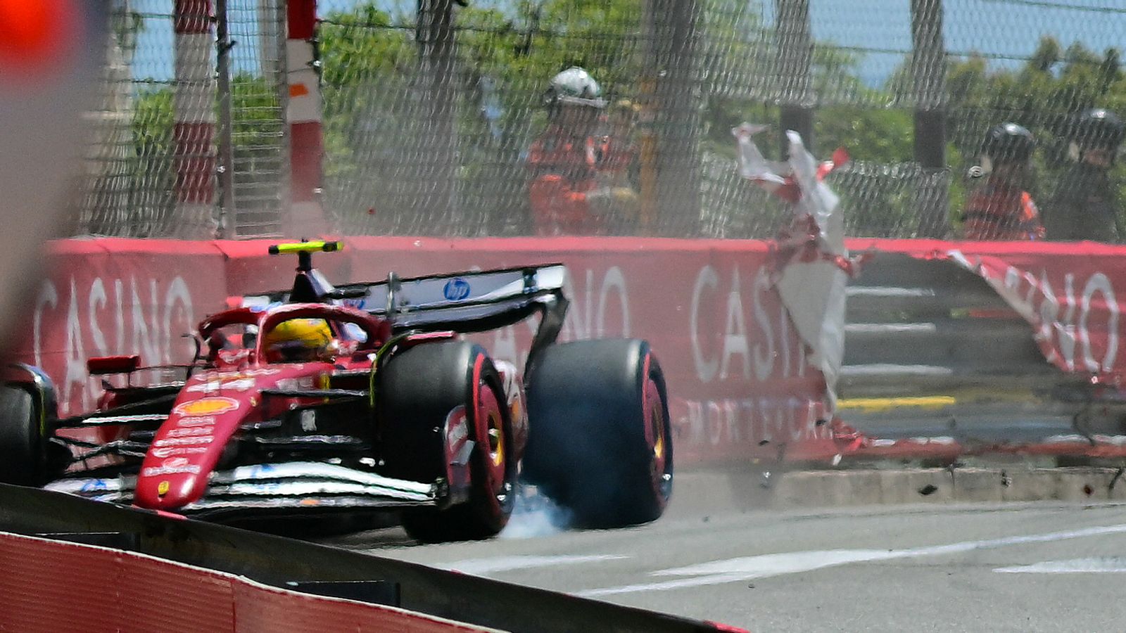 Monaco GP: Lewis Hamilton crashes after Charles Leclerc sets pace from Max Verstappen ahead of qualifying | F1 News