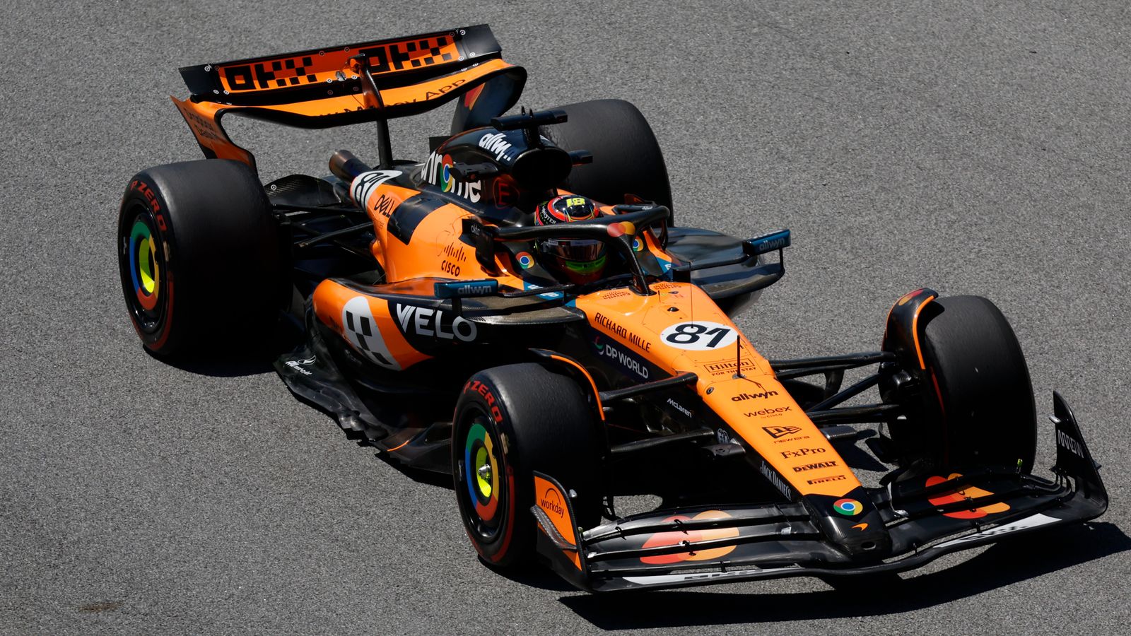 Spanish GP: Piastri fastest as Norris runs off track LIVE!