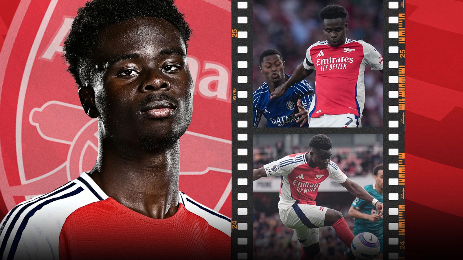 Bukayo Saka exclusive: Arsenal star claims Champions League semi-final tie 'is far from over' ahead of second leg vs PSG