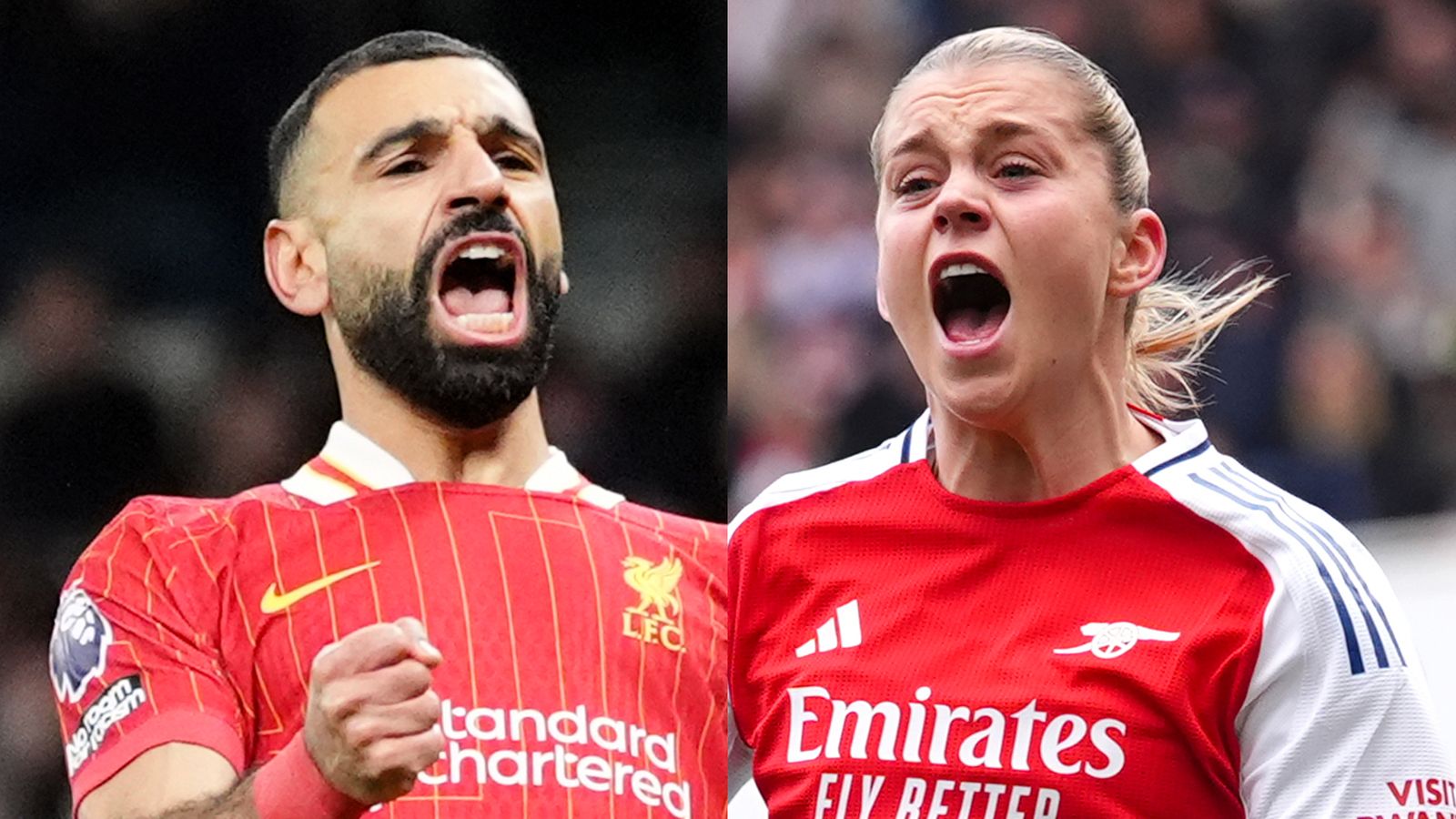 FWA Footballer of the Year 2024/25: Mohamed Salah wins top men's gong as Alessia Russo claims women's award
