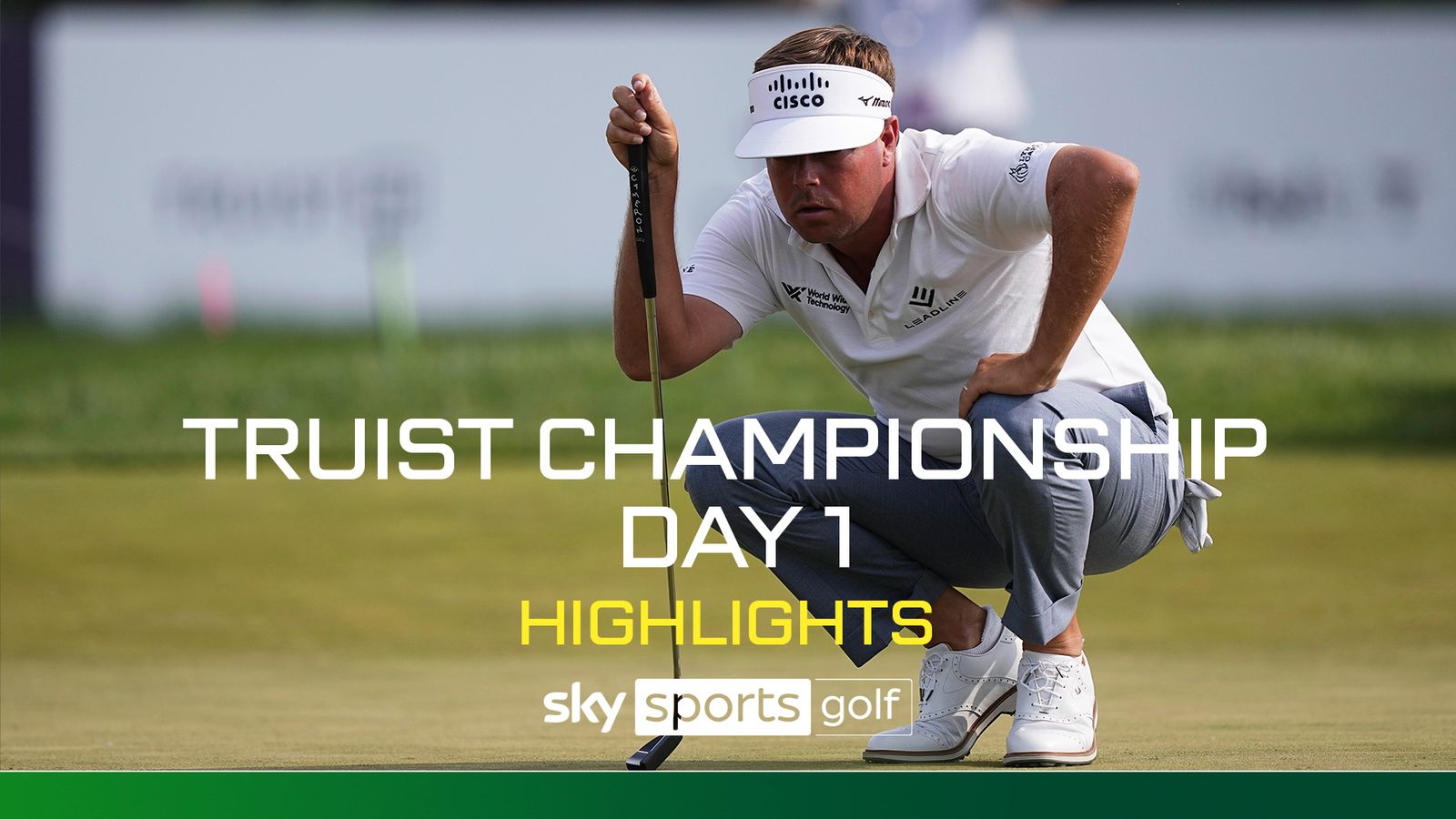 Mitchell takes one shot lead after first round of Truist Championship