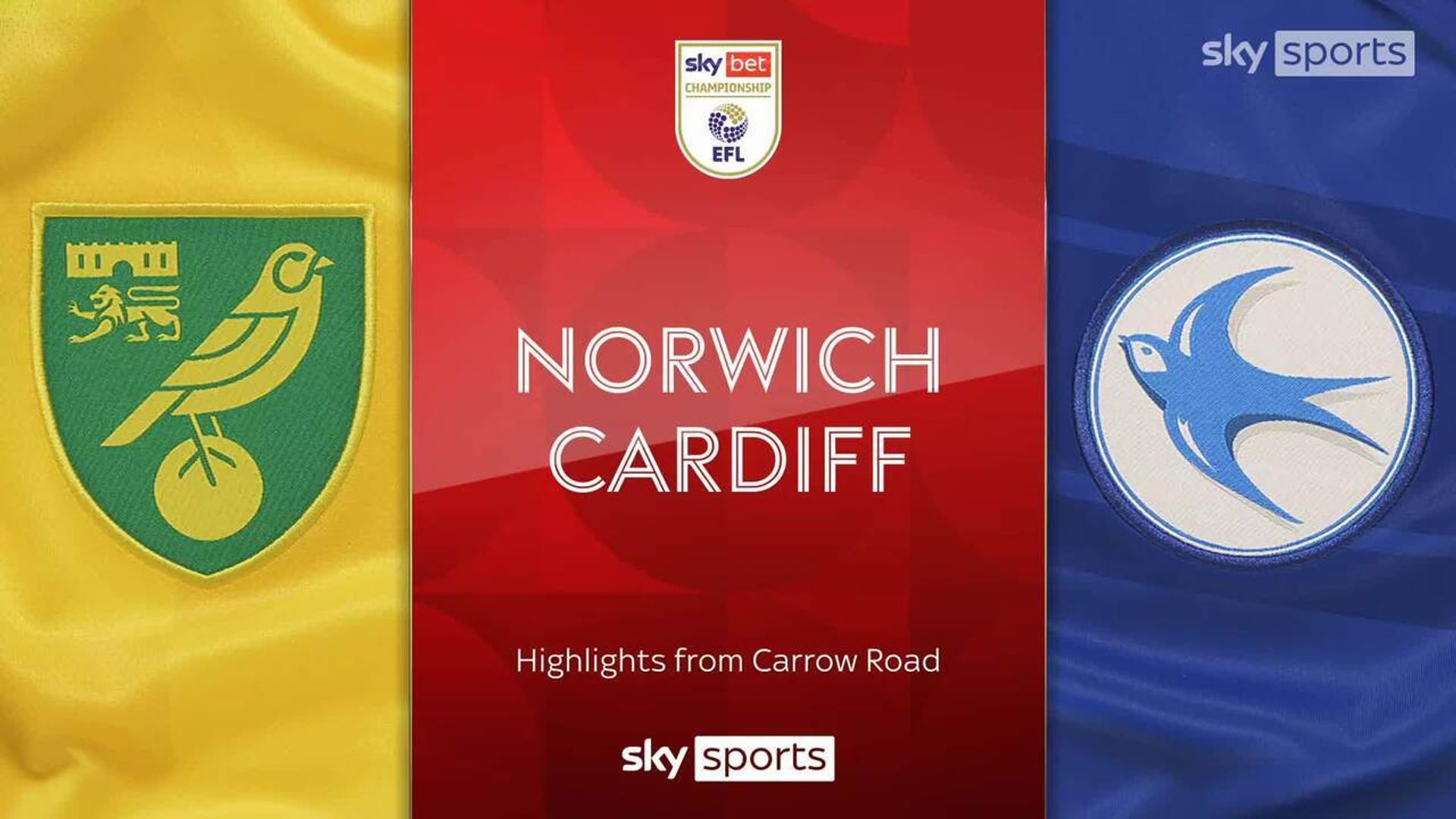 Norwich City 4-2 Cardiff City