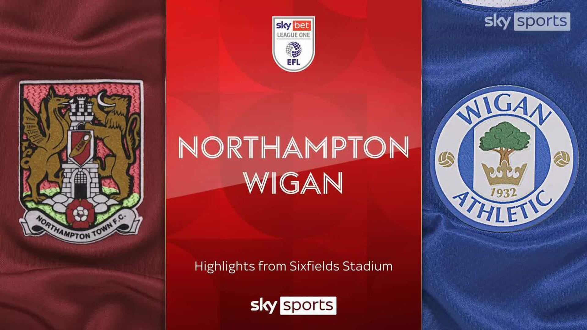 Northampton 1-1 Wigan