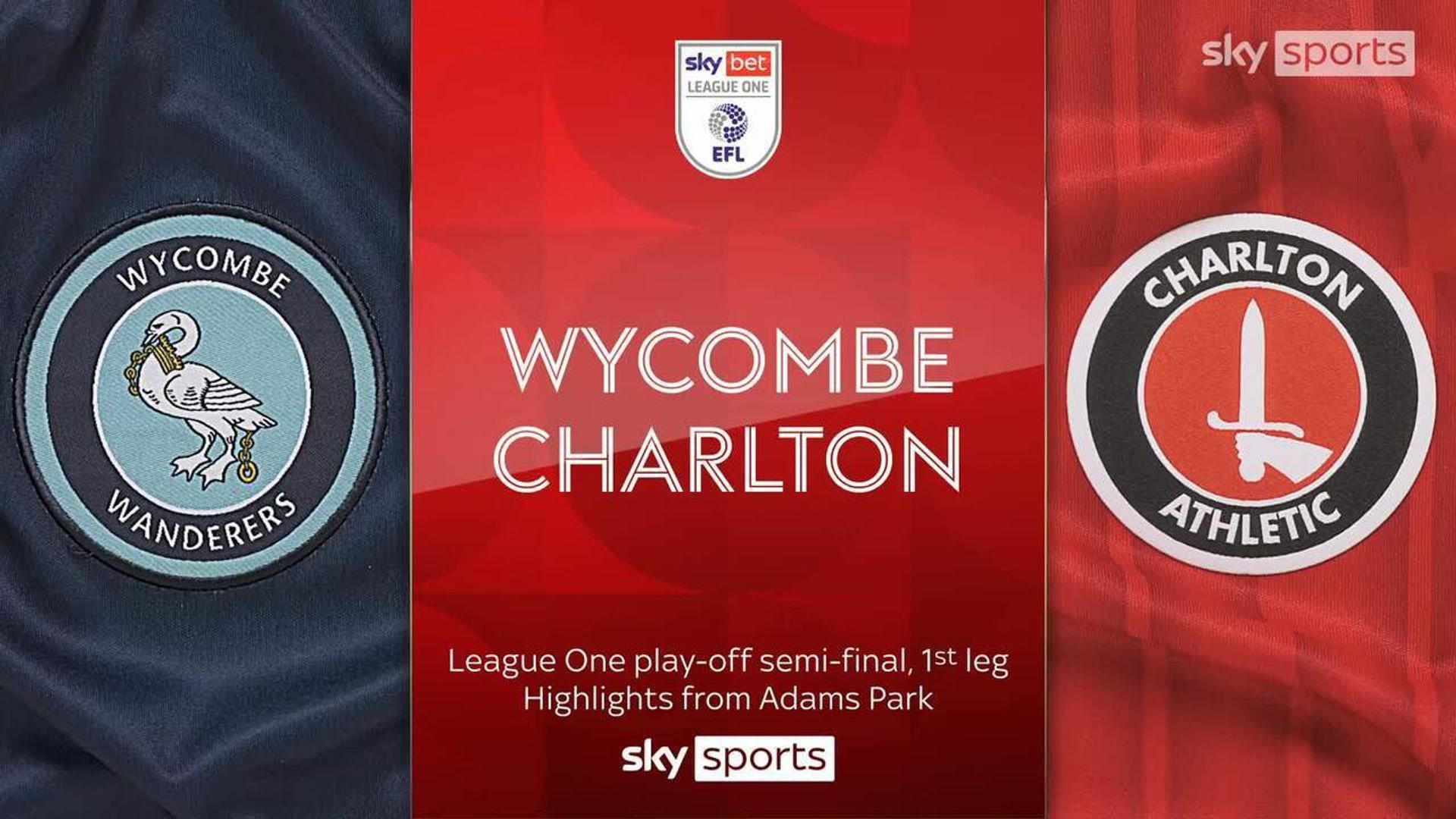 Tempers flare as Wycombe-Charlton play out nervy first leg!