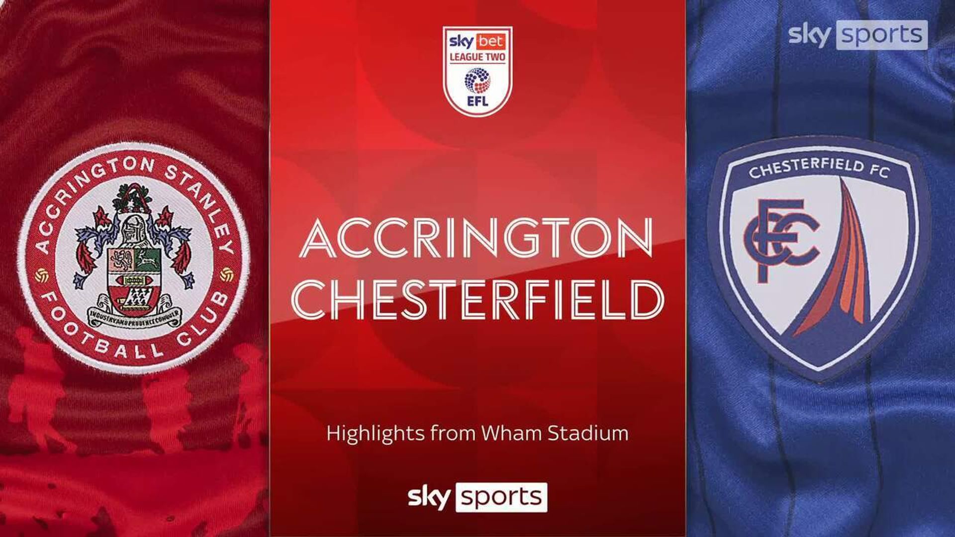 Accrington Stanley 0-1 Chesterfield