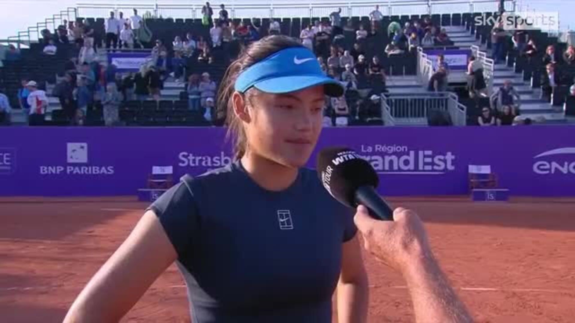 'I'm liking it more and more.' | Raducanu confident on clay ahead of Roland-Garros