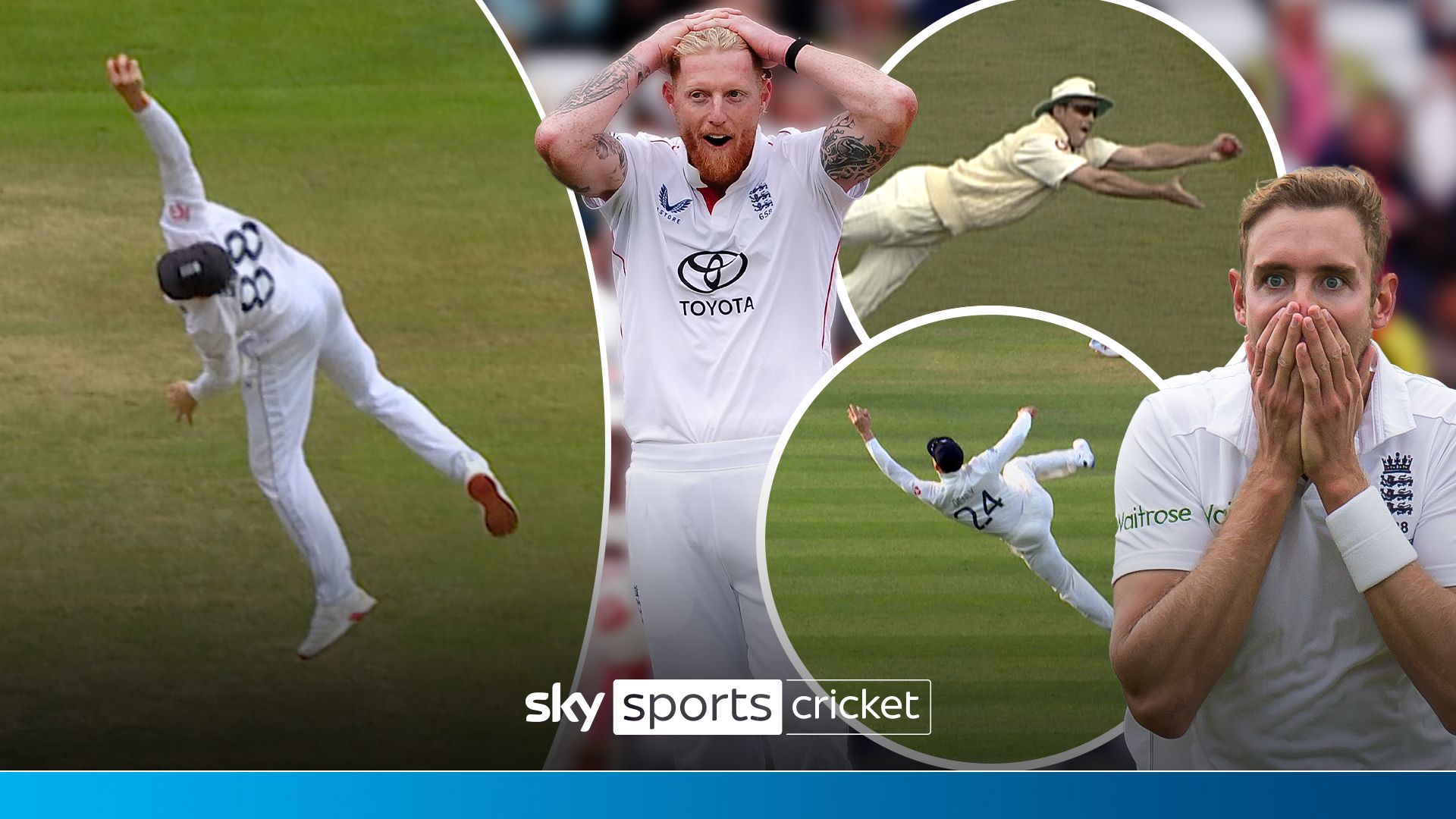 'Absolutely sensational!' | England's best one-handed catches in Tests!