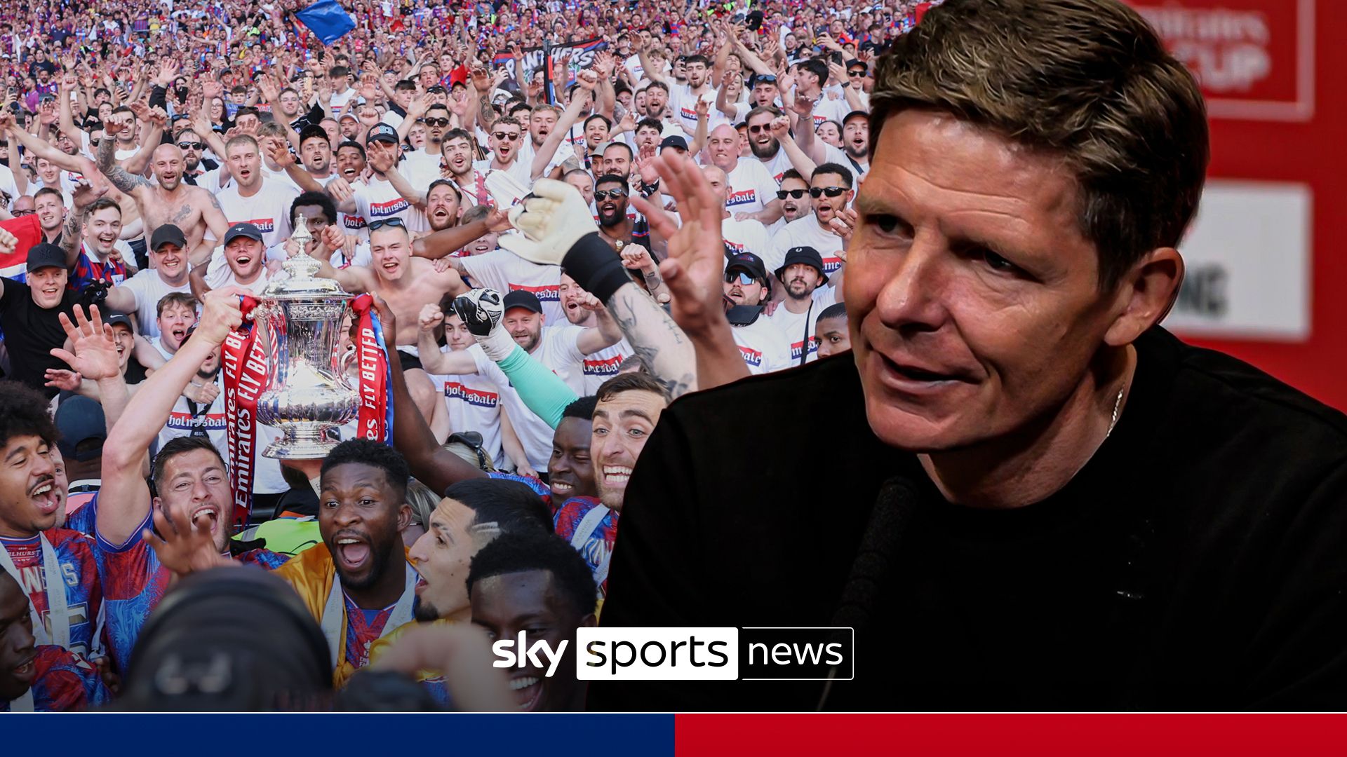 'Special win for our fans' | Glasner praises support for sticking with Palace