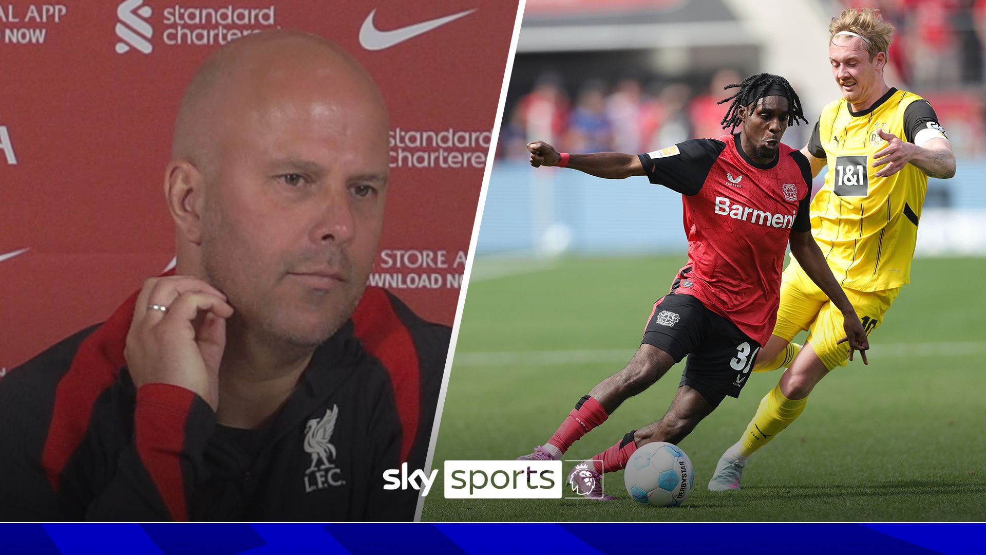 Frimpong to Liverpool? Slot asked about potential Trent 'replacement'