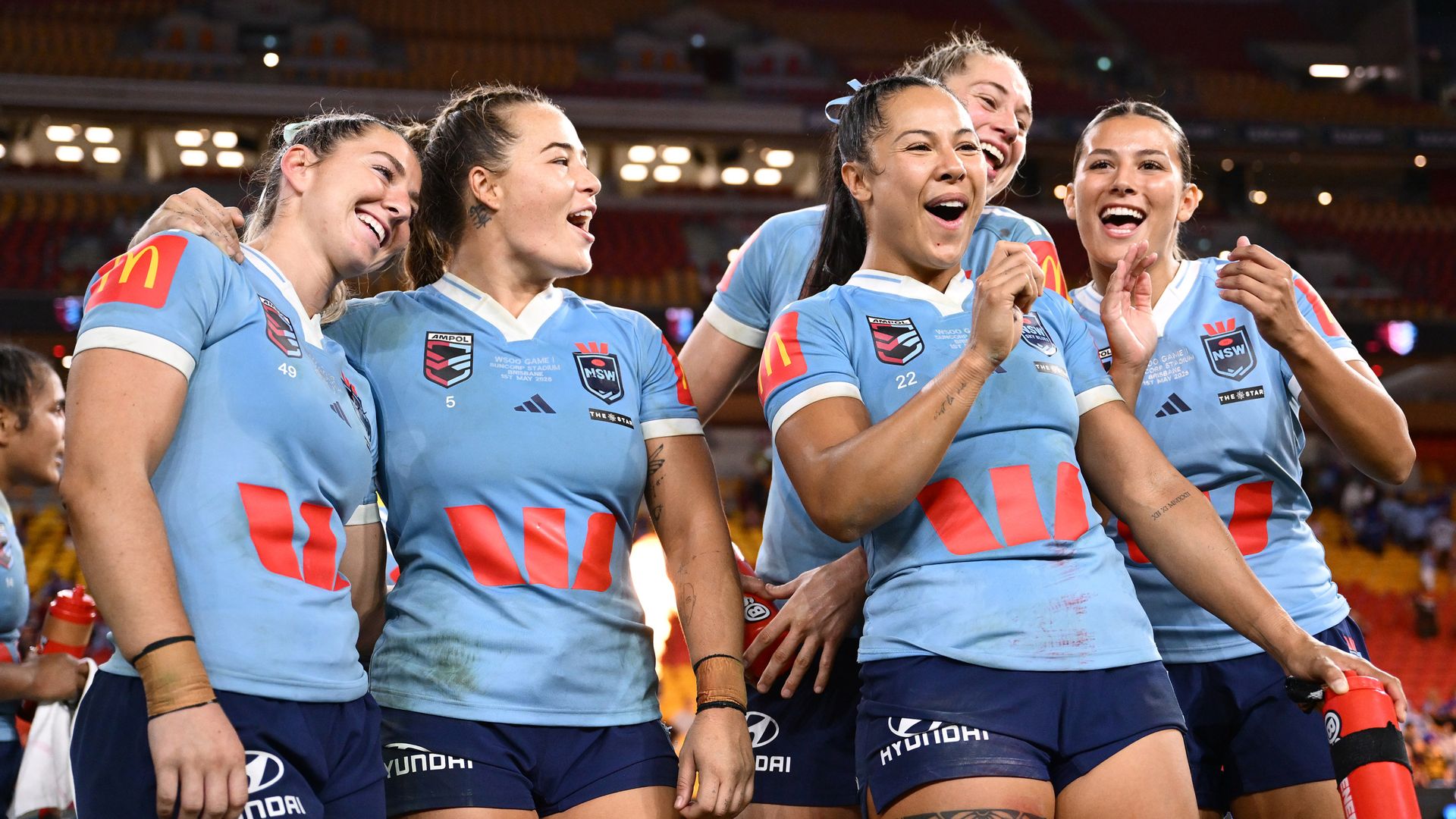 New South Wales dominate match one of Women's State of Origin