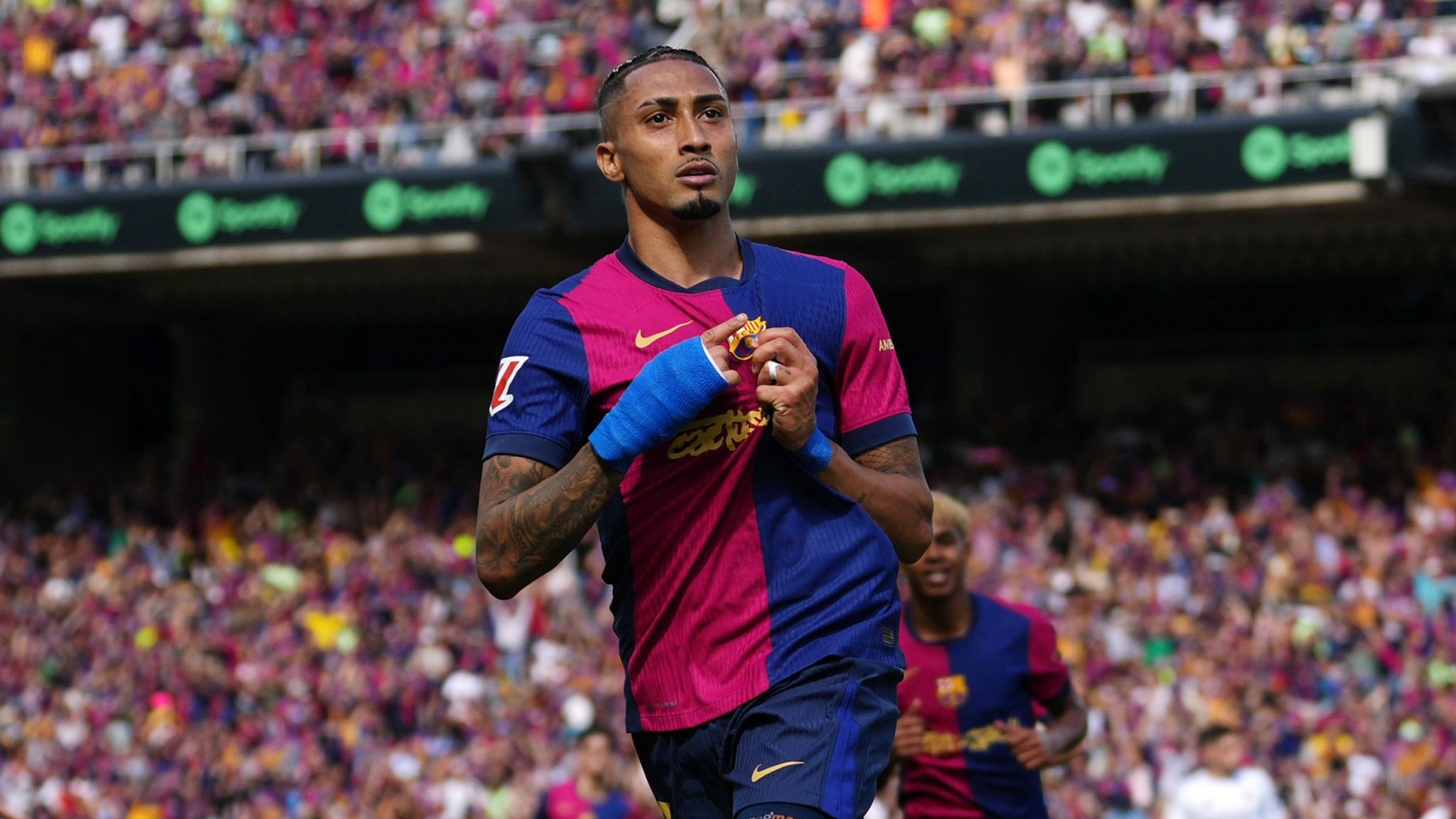 Barcelona attacker movement