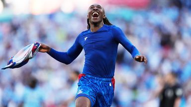 Eberechi Eze's goal saw Crystal Palace win the FA Cup final - could he soon be firing Arsenal to the Premier League title?