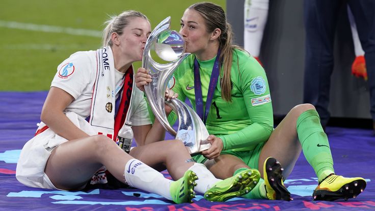 Mary Earps played in every game as England won the Euro 2022 title