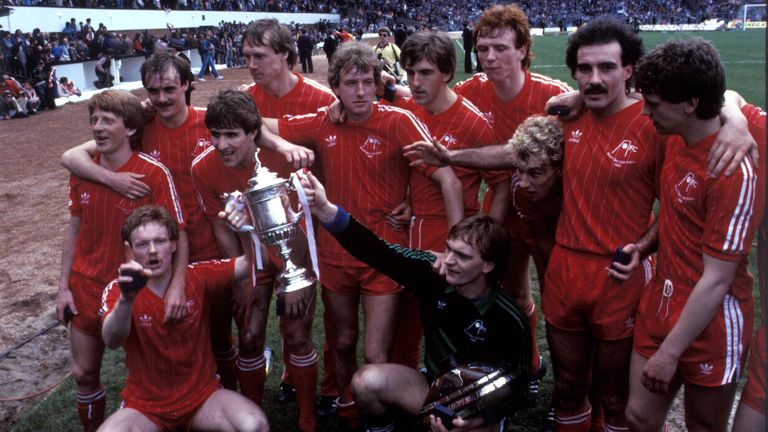 Aberdeen lifted the Scottish Cup in 1983, days after their Gothenburg triumph