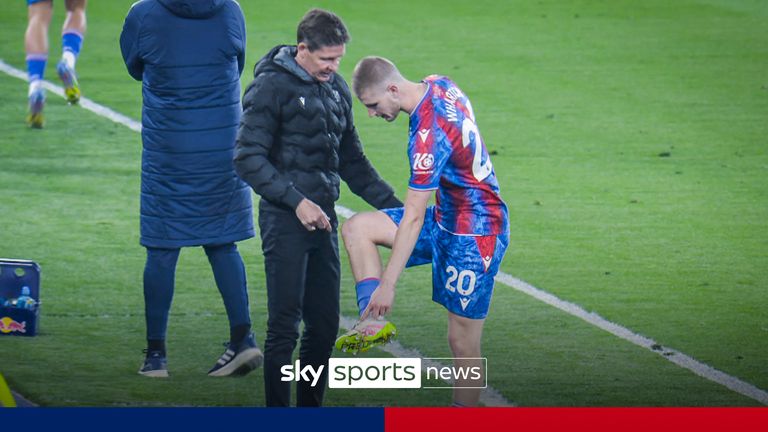 Oliver Glasner confirms Adam Wharton is in a race to be fit for FA Cup Final
