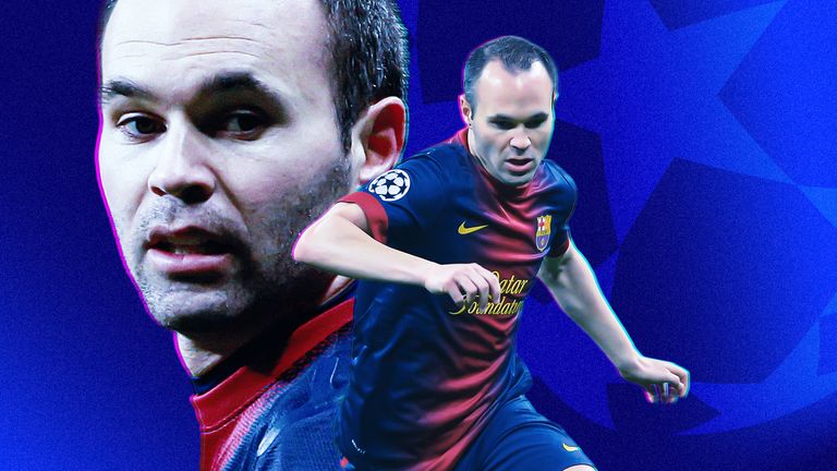 Andres Iniesta is a Barcelona and Spain legend