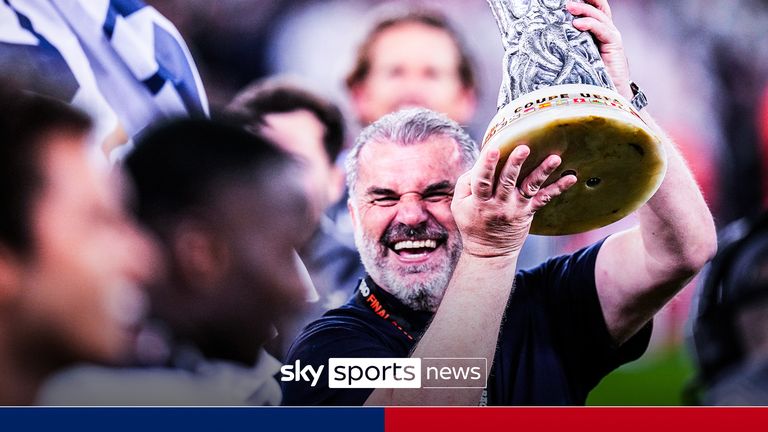 Paul Merson heaps praise on Ange Postecoglou after Europa League win