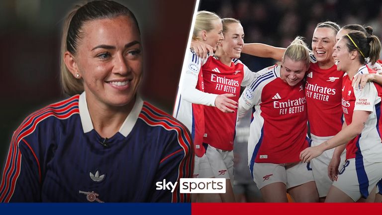 Katie McCabe interview ahead of Arsenal's Champions League final