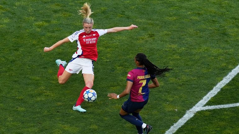 Arsenal's Leah Williamson was a rock at the back