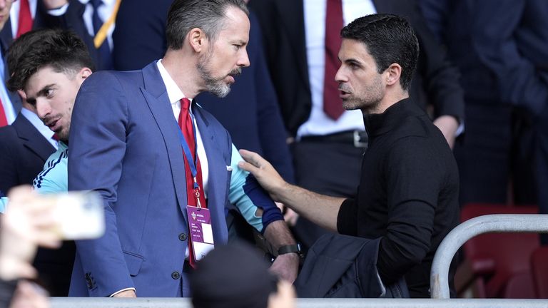 It is a big summer for Mikel Areta and Josh Kroenke who saw Arsenal's victory against Southampton together