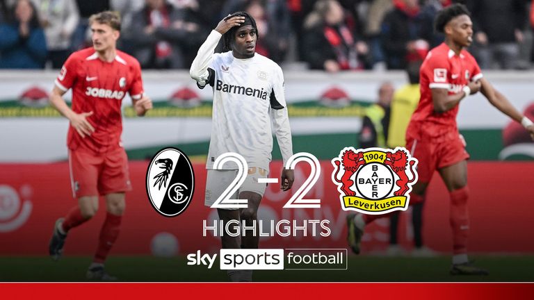 Leverkusen draw with Freiburg makes Bayern Bundesliga champions