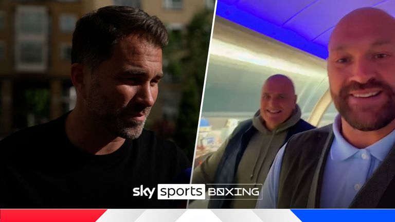 Tyson Fury and Eddie Hearn