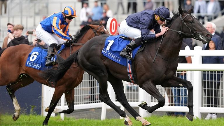 Brussels excelled under Ryan Moore at the Curragh