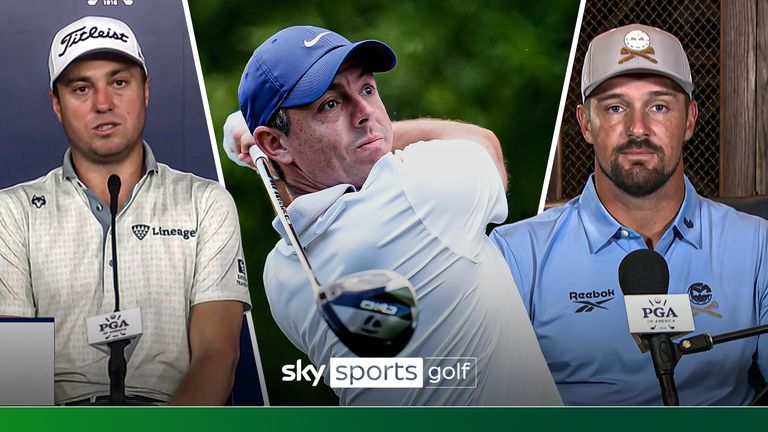 Justin Thomas and Bryson DeChambeau agree that Quail Hollow is setup perfectly for Rory McIlroy