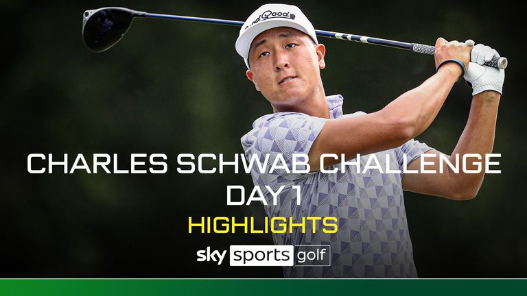 Charles Schwab Challenge Day One hls