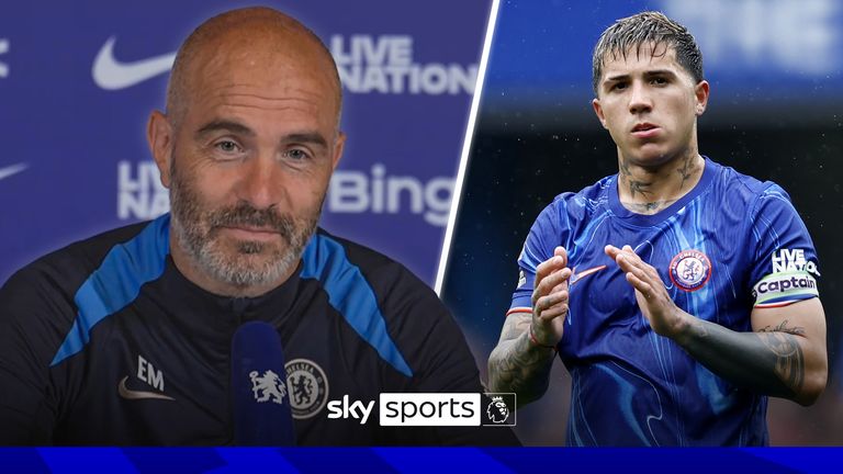 Enzo Maresca dismissed reports that Enzo Fernandez could join Real Madrid this summer, saying he's a 'main player for us'.