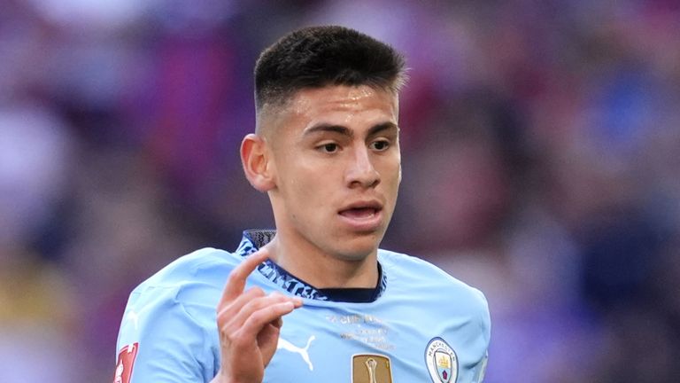 Claudio Echeverri was signed from River Plate in January 2024 - and then loaned back for a year