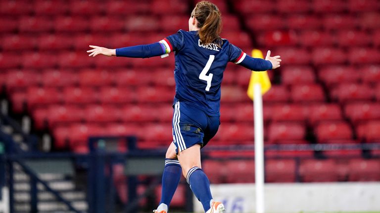Corsie scored 20 goals for Scotland