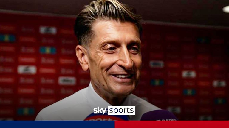 Steve Parish speaks after Crystal Palace win FA Cup