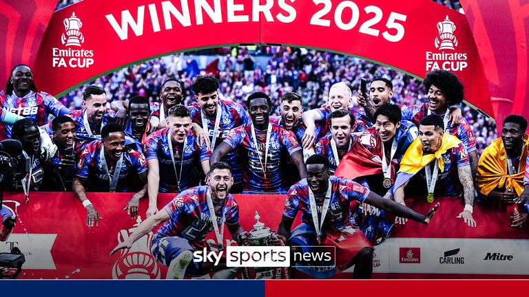 Crystal Palace make FA cup history | How their players celebrated on social media