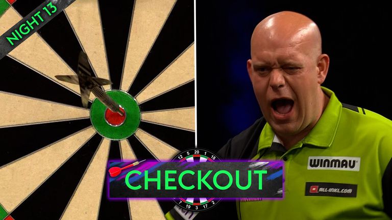 Michael van Gerwen check out