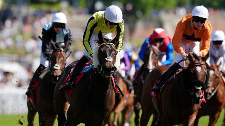 Harry Davies guides East India Dock home at Chester