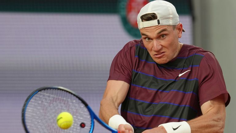 Britain's Jack Draper, French Open (Associated Press)