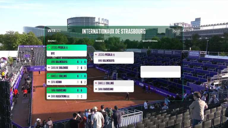 Emma radian route in Strasbourg