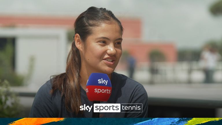 Emma Raducanu says British tennis is in a good place as they try to take inspiration from Jack Draper's recent success and all try to improve each others performances. 
