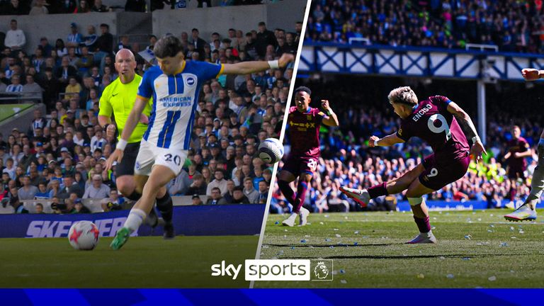 Enciso goals v Everton and Man City