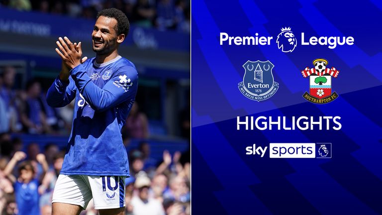 Everton vs Southampton highlights