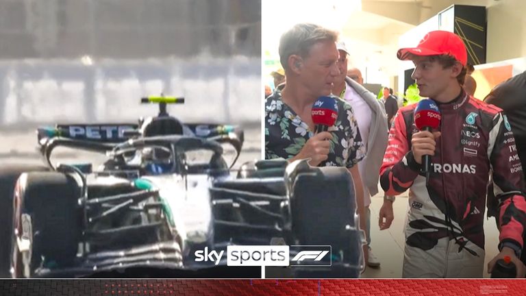 Mercedes' teenage rookie Kimi Antonelli claimed a shock but stunning maiden pole position in Formula 1 for the Miami GP Sprint.