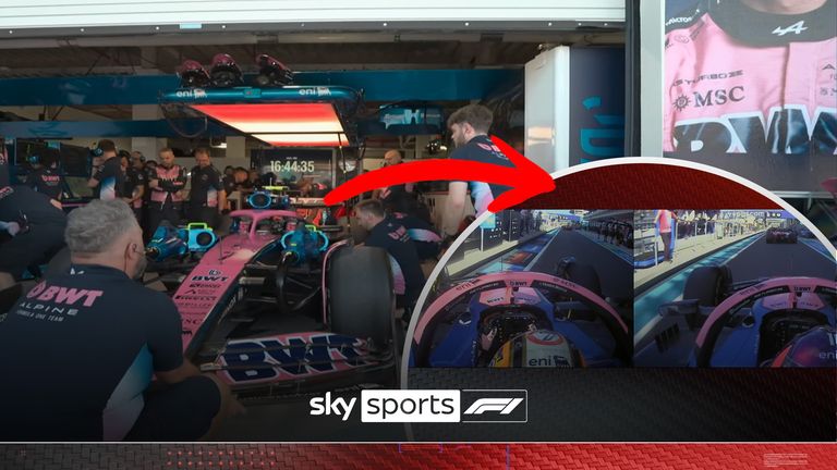 Jack Doohan rants at his Alpine team after being released at the same time as Pierre Gasly, costing him his final run in Sprint Q1 at the Miami GP.