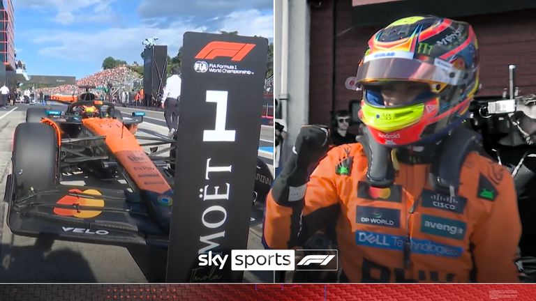 Oscar Piastri secures pole at Emilia Romagna GP.