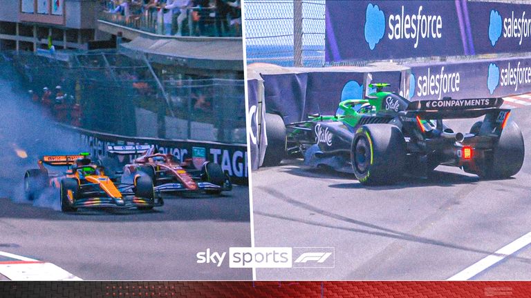 Monaco first lap