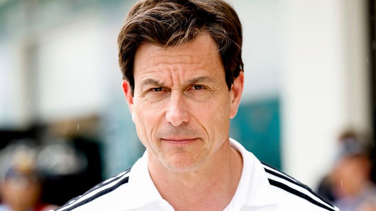 Toto Wolff (AUT, Mercedes-AMG Petronas F1 Team), F1 Grand Prix of Miami at Miami International Autodrome on May 3, 2025 in Miami Gardens, United States of America. (Photo by HOCH ZWEI) Photo by: HOCH ZWEI/picture-alliance/dpa/AP Images
