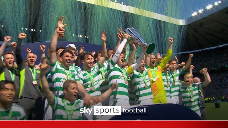 Celtic trophy lift